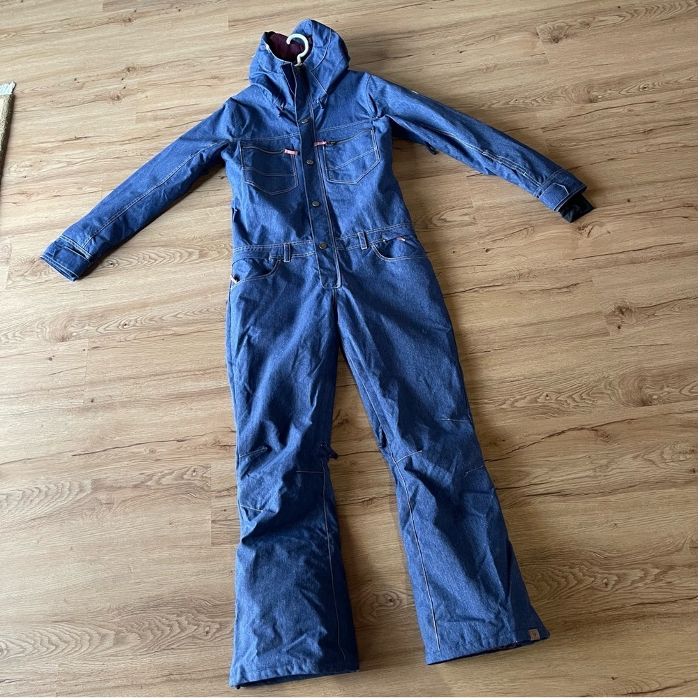 Roxy Formation Suit Women's One-Piece Snowsuits Size M Color Mid - Picture 5 of 16